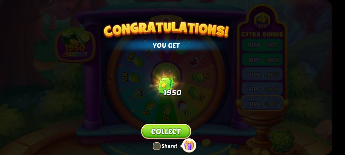 pottsy73's tweet photo. @FrenzyBingo just got the daily spin jackpot https://t.co/KWRamjHpfW
