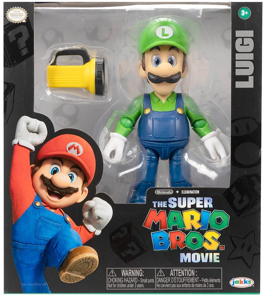 The Super Mario Bros. Movie - 5” Figure Series – Peach Figure with Umbrella Accessory