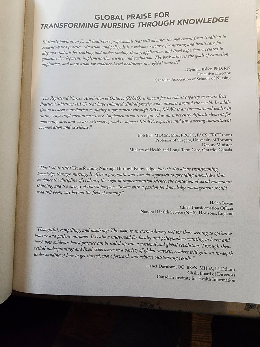 YOU'RE a 🎁<a href="/HelenBevan/">Helen Bevan</a> Your  endorsement of our book was GIGANTIC! Now your generous tweet 💖

With  1,500 ++ Best Practice Spotlight Organizations #BPSO using 2  #ImplementationScience ⌛ delivering robust improvements in patient outcomes, we ARE a #SocialMovement of #Science ✅