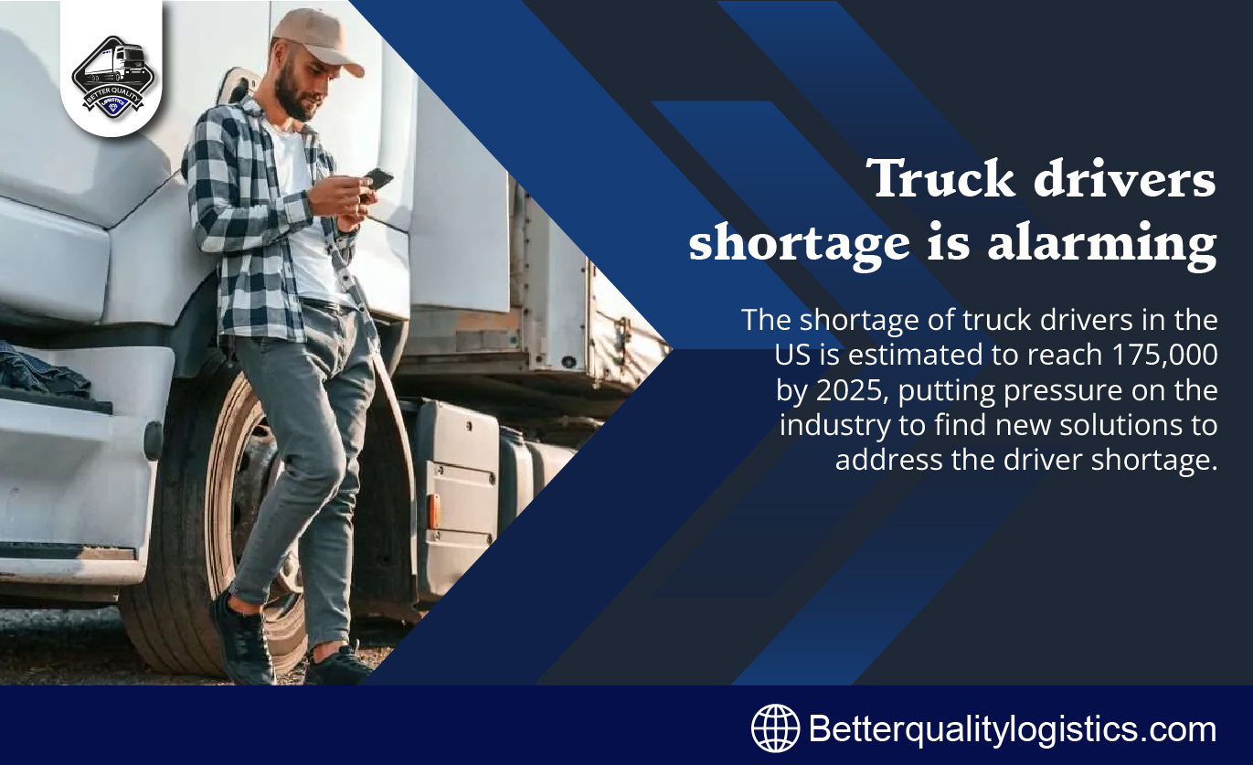 Better Quality Logistic LLC on Twitter "The truck drivers shortage is