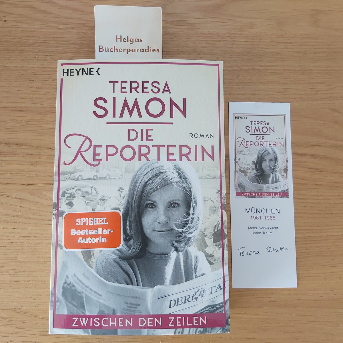 helgasbuecher's tweet photo. Heute möchte ich euch meine Meinung zum neuen Roman von @BrigitteRiebe vorstellen https://t.co/sZuhDROBJq #Buchblogger  #rezensionen #bookstagram #lesen #Buch #lesen #bookstagram #frauenlesen #roman #Bloggerportal #heyneverlag #Teresasimon https://t.co/KVH73A5iKJ