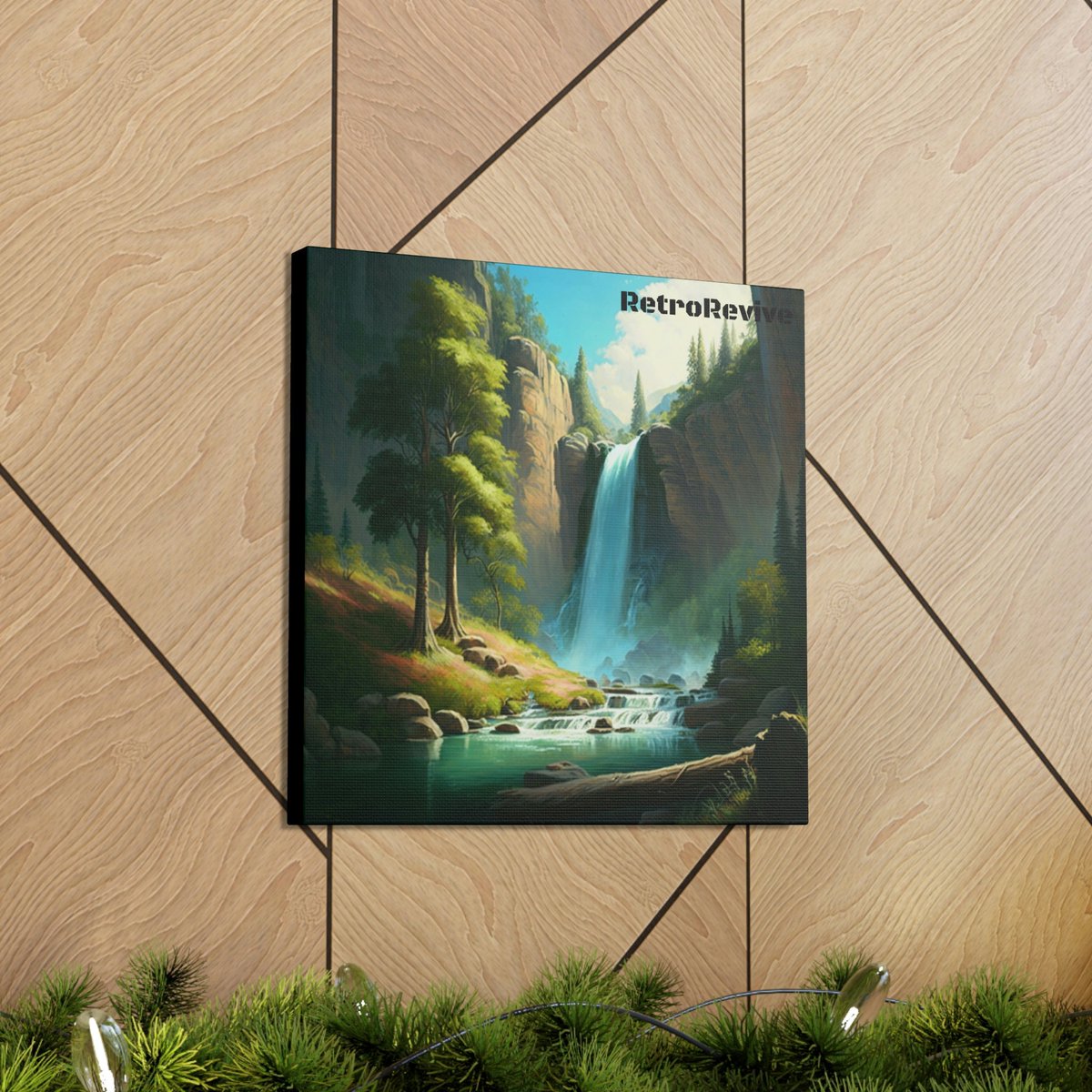 RetroReviveArt's tweet photo. Excited to share the latest addition to my #etsy shop: RetroRevive Serene Waterfall Landscape Canvas Gallery Wraps https://t.co/xWgaHjqEQC #printingprintmaking #landscapepainting #waterfallart #naturewalldecor #forestcanvas #blueskyartwork #serenescenery #peacefulhomed https://t.co/XwefJvXief