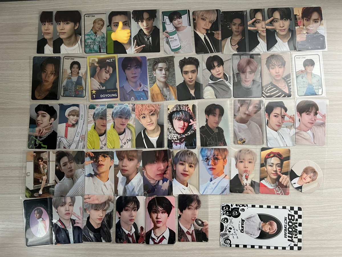 01saaa___'s tweet photo. NCT127 nctdream nct wayv
トレカ 交換 

【譲】画像 
【求】マーク 又は 買取
  🤍ドリショ会場限定 (ロンジュン)

リプでお願いします
dm返信しません

❗️求 記載の上リプください 
💧出し惜しみ複数ある為返信お時間頂きます
⚠️付箋付き初期難有 https://t.co/3S0tQM8aCB