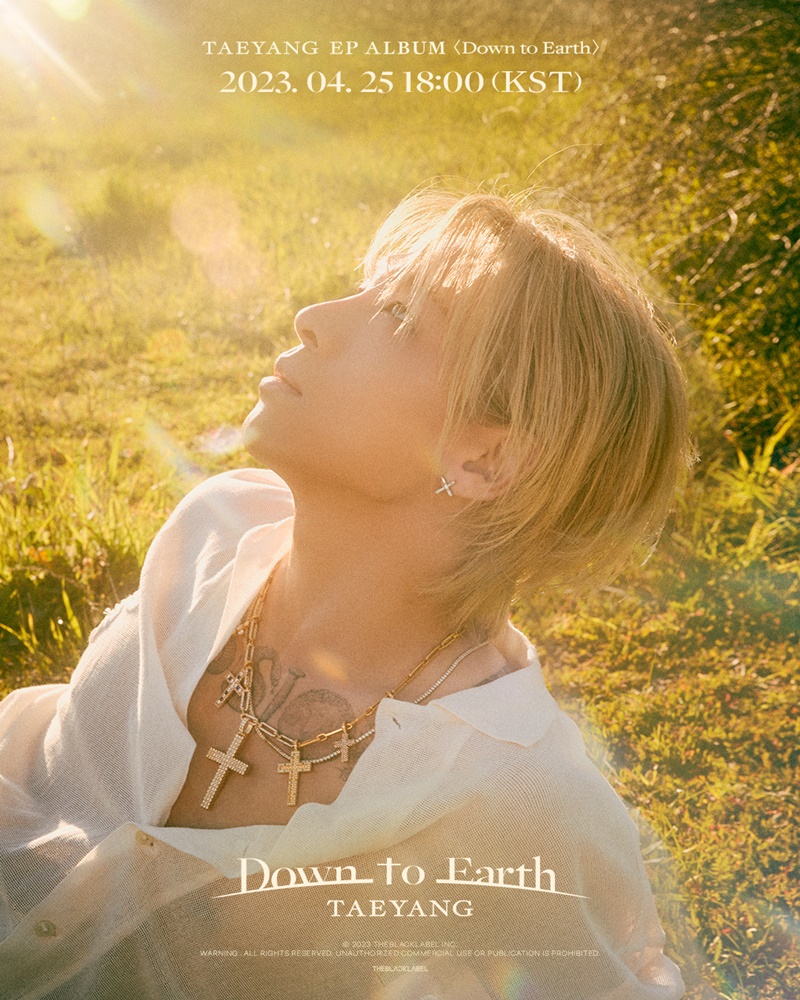 thecommalab's tweet photo. 태양, 새 EP 앨범 'Down to Earth' 티저 포스터 공개!
고품격 비주얼+아련한 눈빛!
그림 같은 풍경에 어울리는 그림 같은 비주얼

[제공 : 더블랙레이블]

#태양 https://t.co/vBD1c76R78