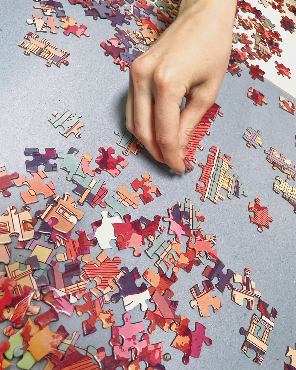 deboredpuzzles's tweet photo. Before -> After π§©
#puzzles #puzzlelover #panelpuzzle #pastel #pink #artists #artwork #colorful #vaporwave #landscape #puzzler #jigsaw #jigsawcommunity #jigsawcommunity #art #wallart https://t.co/Wkjw95FzZZ
