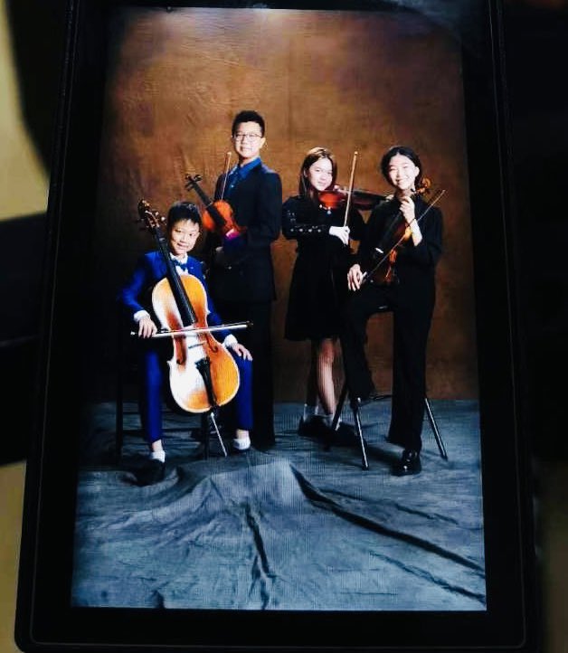 IrisChu1's tweet photo. TIS Summer Concert 2023 kickoff 
The String Quartet 
TIS Music Ensemble photo shooting in progress 
#TisMacao #TisArts #TisMusic https://t.co/Tx7MqoDTGp