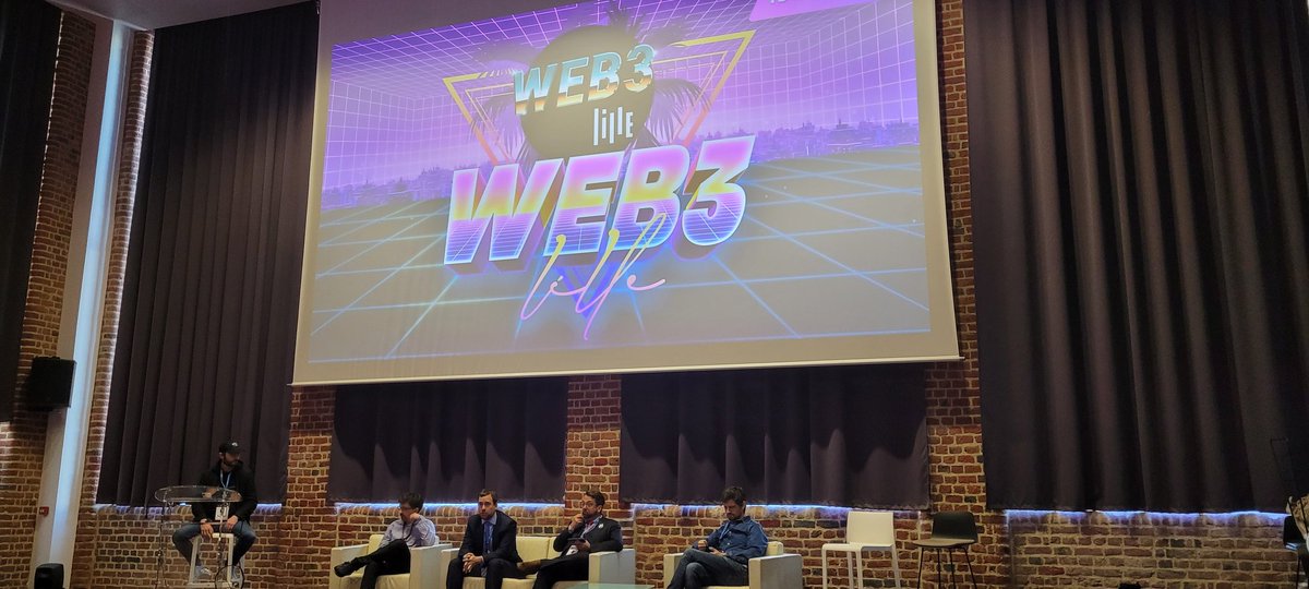 C'est parti pour la première conférence #Web3Lille