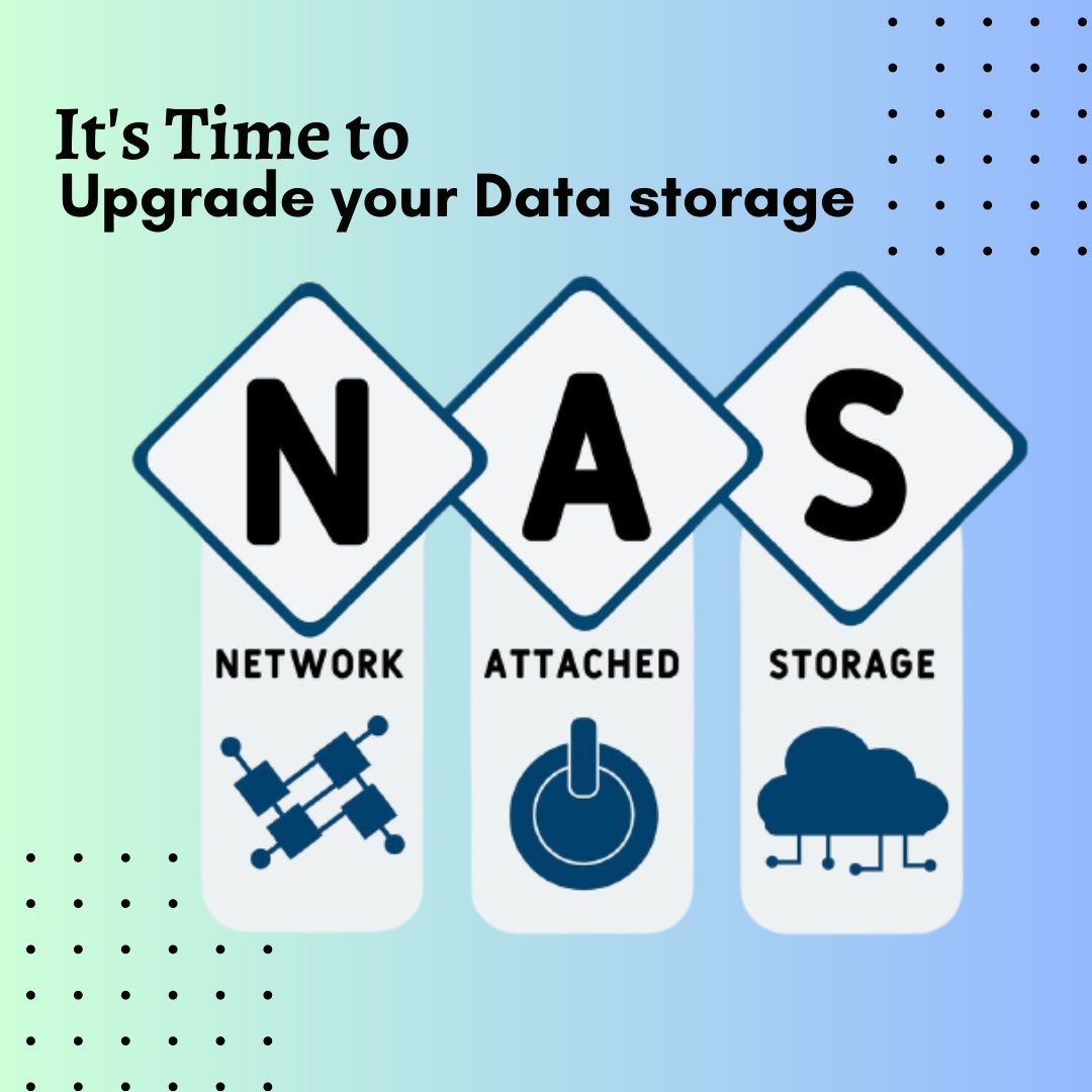 Running out of space on your devices? Upgrade to NAS storage for a reliable and expandable solution that can be accessed from anywhere on your network

To know more, kindly visit - bit.ly/409na9u

#NASstorage #ExpandableStorage #DataProtection #AccessAnywhere #NASSystem