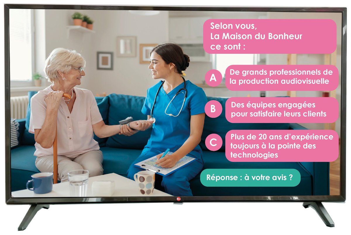En accompagnant un grand laboratoire dans la réalisation d’un jeu interactif, la Maison du Bonheur a démontré qu’on apprend mieux en s’amusant, surtout quand les supports sont de qualité. Un grand succès que nous avons même adapté pour les filiales internationales du laboratoire.
