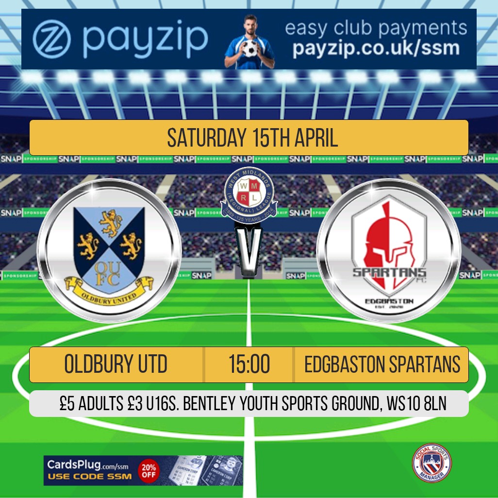 Come down and support the lads after a difficult week last weekend they need all the support they can get. Come and support the boys in Blue get their heads back up and back to winning ways. #UTO #OUFC