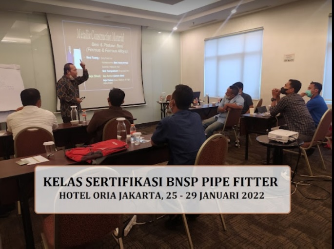 Sertifikasi BNSP Pipe Fitter | wa.me/6281381421802 | sesuai dengan Standar Kompetensi Kerja Nasional #NurmaCentra #training #konstruksi #Trainingtime #trainings #trainingprogram #Certification #certifications #certificationcourse #certificationexam