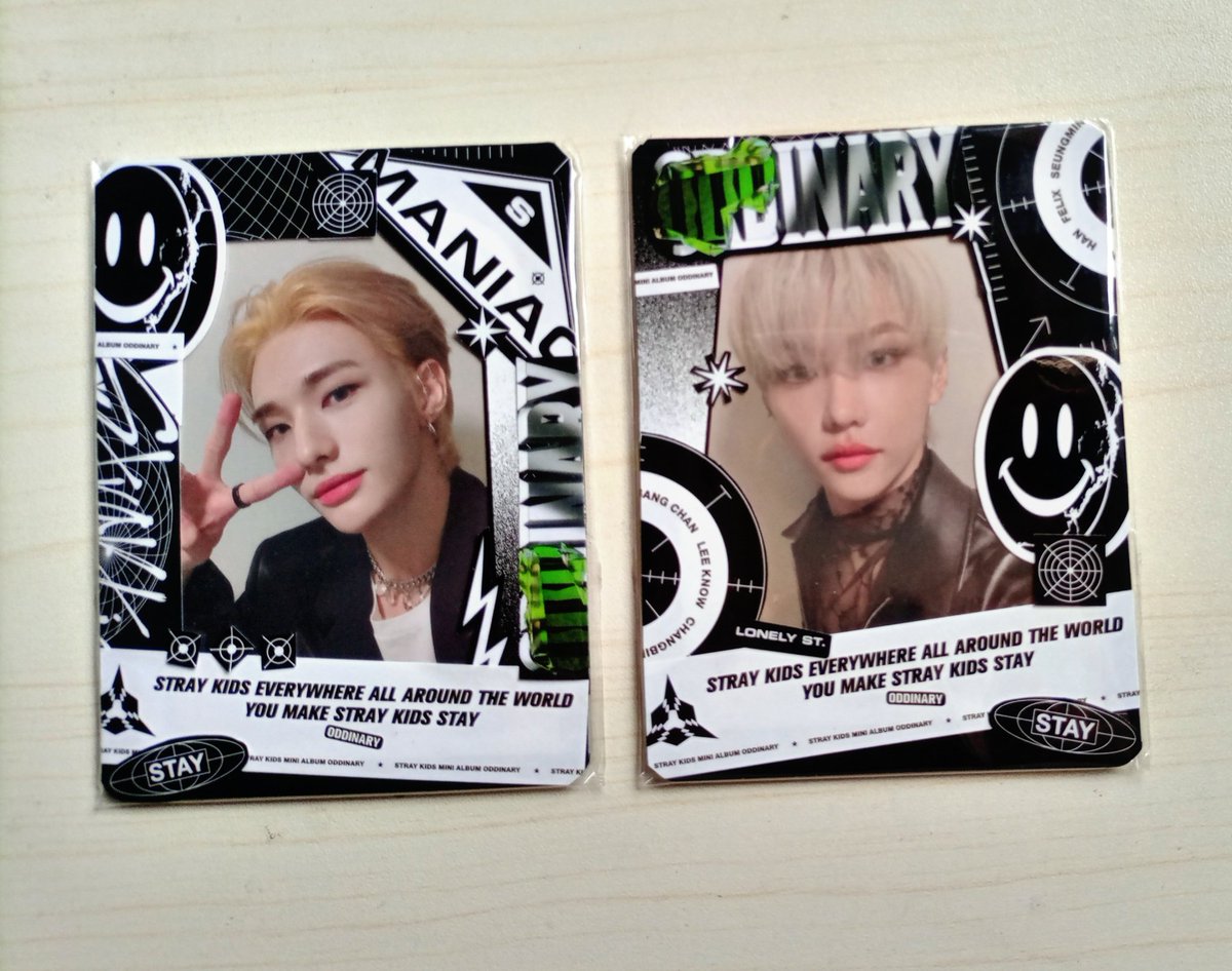 hwang2three's tweet photo. ୨୧⋆｡˚ ⋆ —— happy mails 💌
#hwhjnmails

Hello Ayel @CARTFORSTAY !!
My hyunlix frankenstein pcs came home safely, tysm for packing them securely. Thanks for the smooth transaction, 'til our next one!!
#cfsfeedbacks https://t.co/R5bft0UE1l