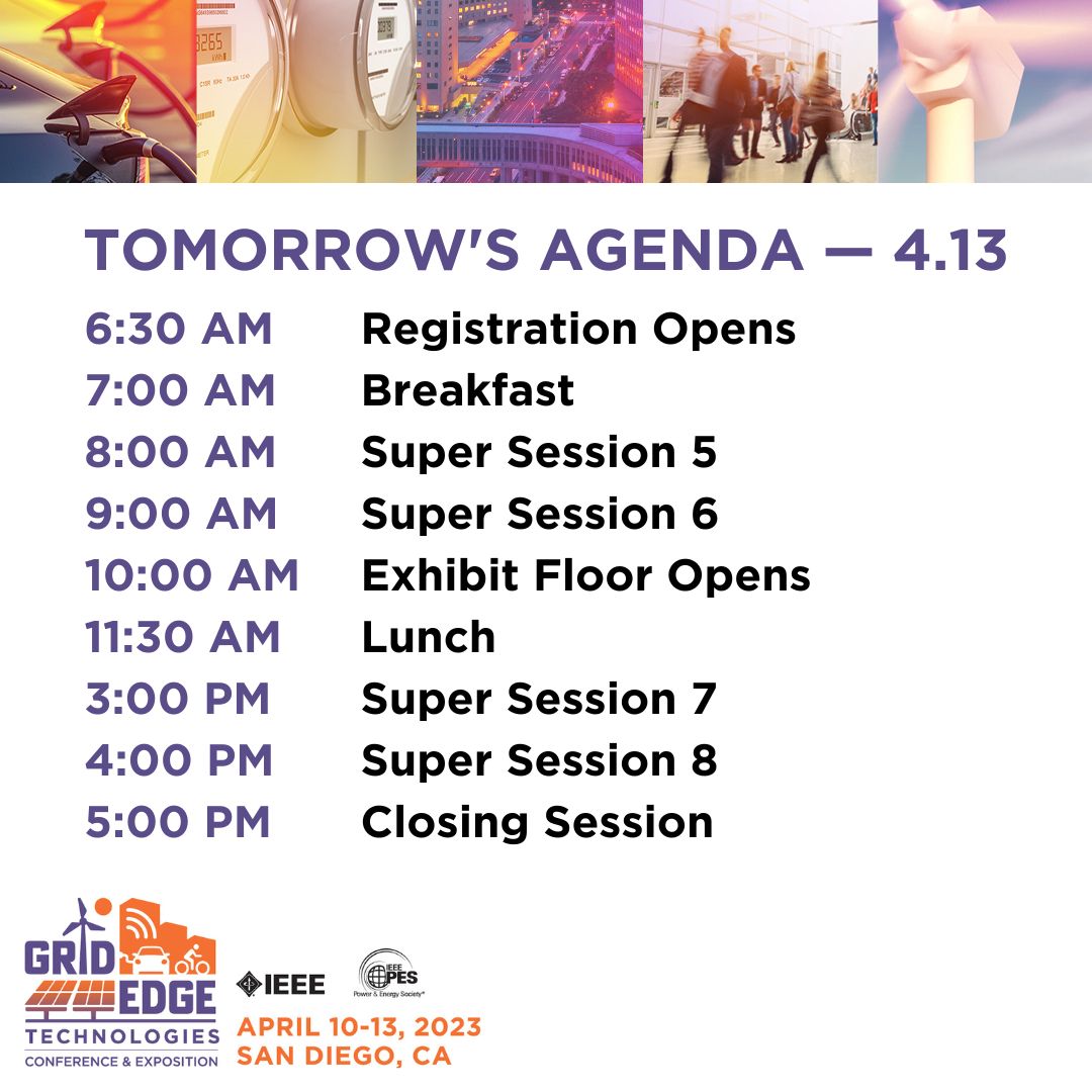 Day 3 of #pesgridedge welcomed the first day of the exhibit hall! Exhibitors, Technology Stages, the poster session, and so much more. What have you enjoyed most? And what are you excited for tomorrow?