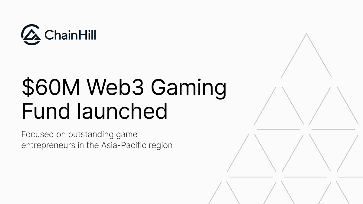 🎉Exciting News: $60M Web3 Gaming Fund Launched!🎮
🌏Focused on Asia-Pacific game entrepreneurs🌟
💡Financial support &amp; resource sharing for innovators!
🚀Join us in advancing the Web3 gaming industry!🌟 #Crypto vc #Web3Gaming #AsiaPacific #Innovation