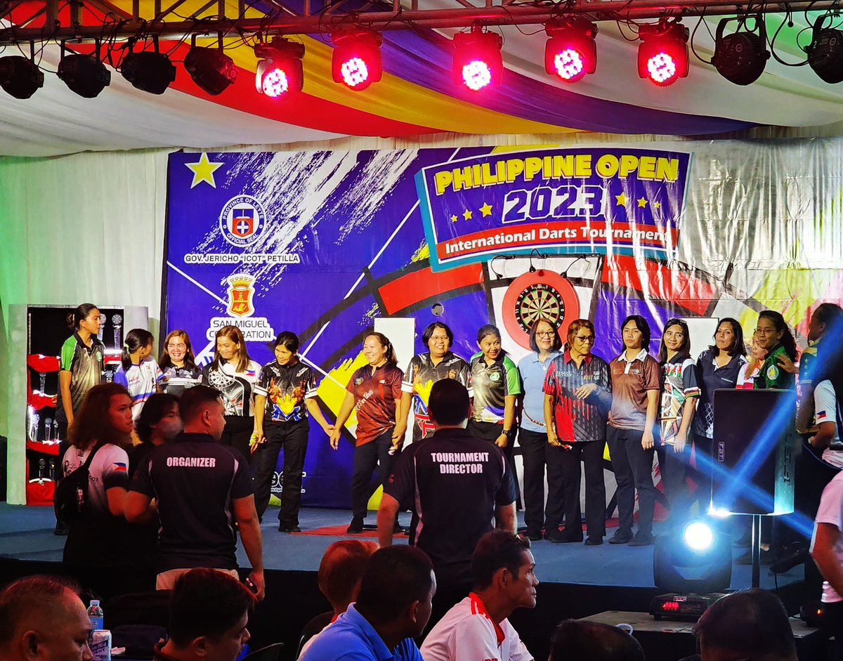 CyrusMaroto's tweet photo. Philippine Open 2023 International Darts Tournament https://t.co/3VOWjGtADh
