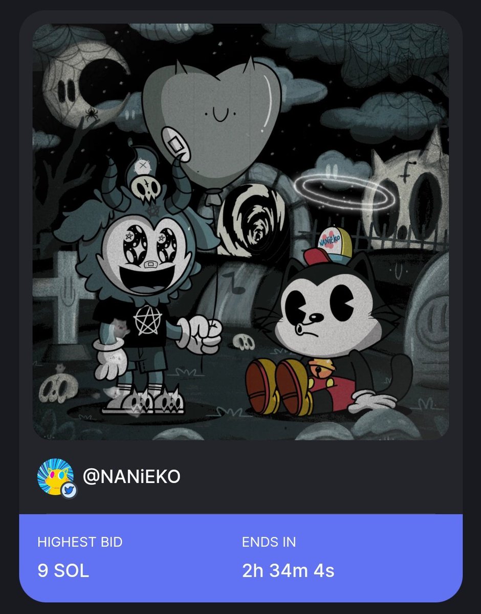 Breaking news! We've just received a new highest bid of 9sol in our auction,and there are still 2 HOURS left to join the bidding. Congratulations to the current leader, and to anyone else who's interested in participating, now is the time to jump in and see if you can outbid them