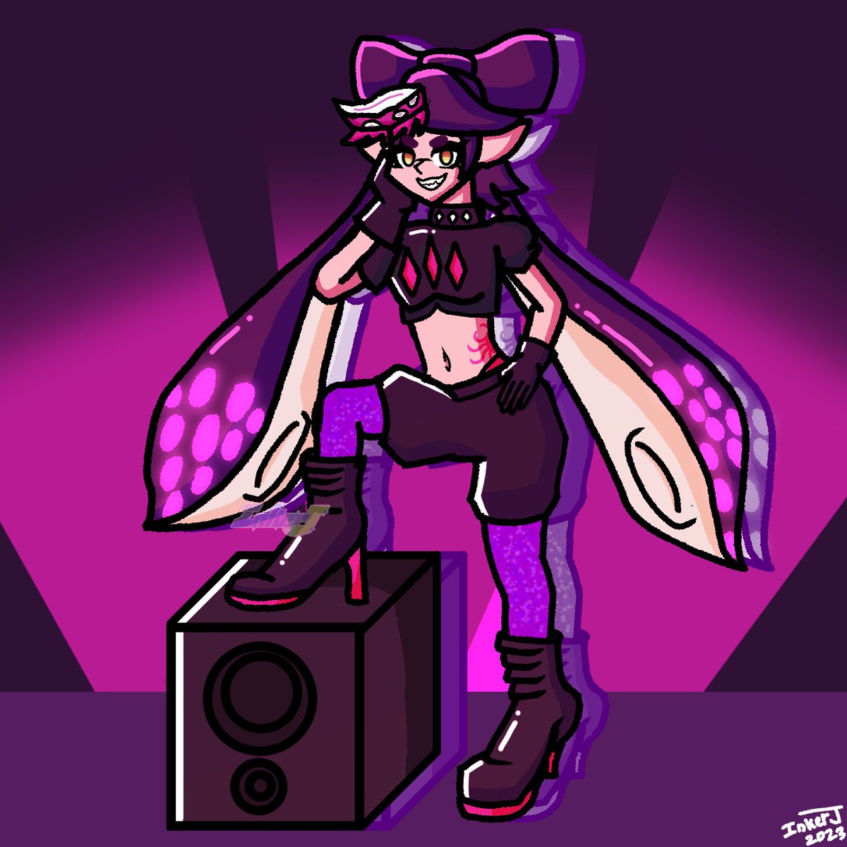 Late night Octo Callie (i really like this design alright)

happy day of callie
#CallieDay #C4ll13Day #アオリちゃんの日