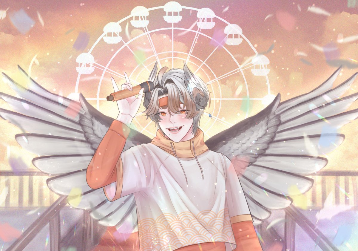 YUKITOum_N_s's tweet photo. (แวะมาแปะรูป หนมกา(?) ด้วยคับเพ้นปีกสนุกมาก🥺💕) https://t.co/bhkntba0b3