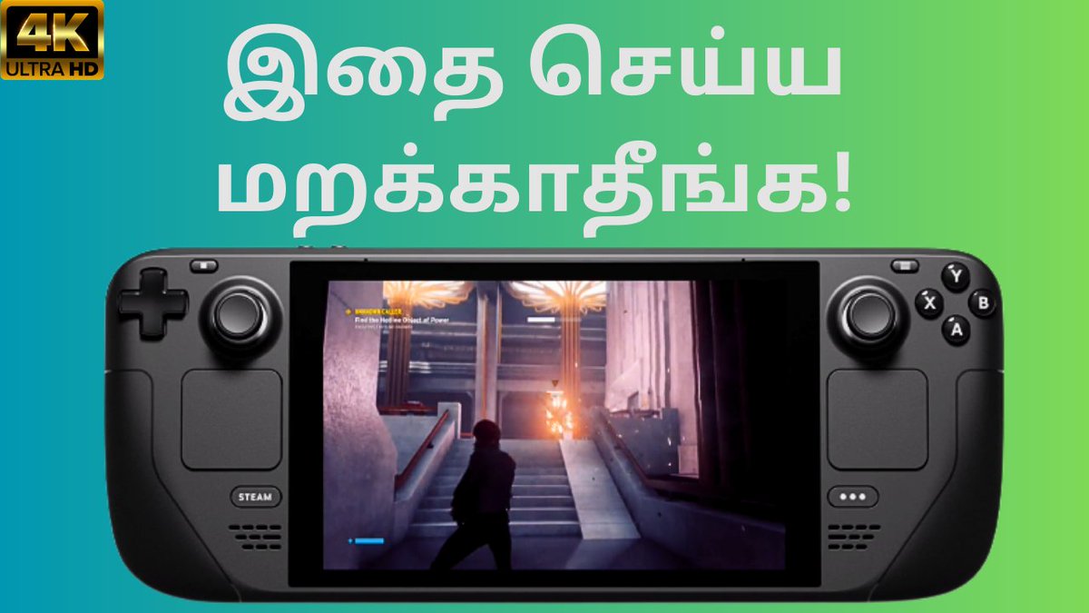 tamil_v_arangam's tweet image. Steamdeck மூலமாக நான் அடைந்த பயன்கள் பல. எனவே, அதை இனிமேல் உங்களிடம் நிறைய பகிர்ந்துகொள்ள MORE SteamDeck content as you guys wanted. பார்த்து மகிழுங்கள் மக்களே.🙏🙏🙏😇

Link: youtu.be/JSN1T-5wwks

#steamdeck #tipsAndtricks #deckyloader #steasmdeckplugins #valve #tamilgaming