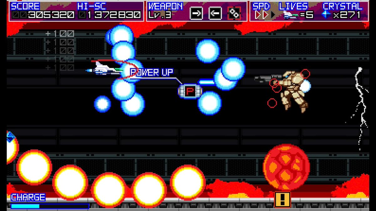 _thenintendo's tweet image. Terra Flame, 90's style shooter from Terrain Games is up for preorder on the Japanese Nintendo eShop. To be released April 13 for 2,480 yen.
#terraflame #nintendoswitch #shmup 
store-jp.nintendo.com/list/software/…