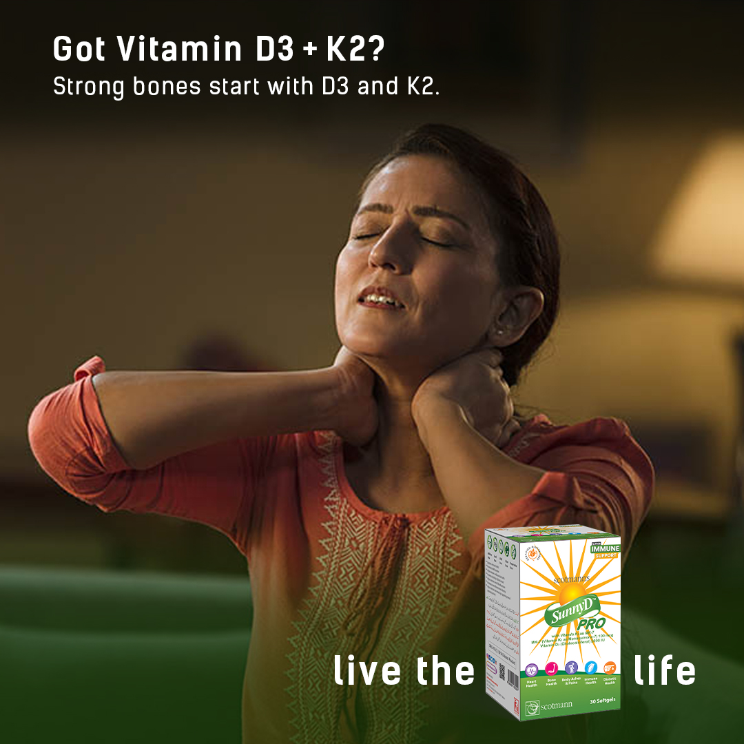 ScotmannPharma's tweet photo. Got Vitamin D?

☀️ Strong bones start with D3 and K2.
☀️ Live life to the D-Fullest with Vitamin D.
☀️ Live the Sunny D Life.

Shop online at https://t.co/UZ2MbJeJw6

#Shine #Bright #VitaminD #adventure #sunshine #SunnyDLife #pakistan #healthylifestyle #happiness #scotmann #Pro https://t.co/tp2YU3Kczz
