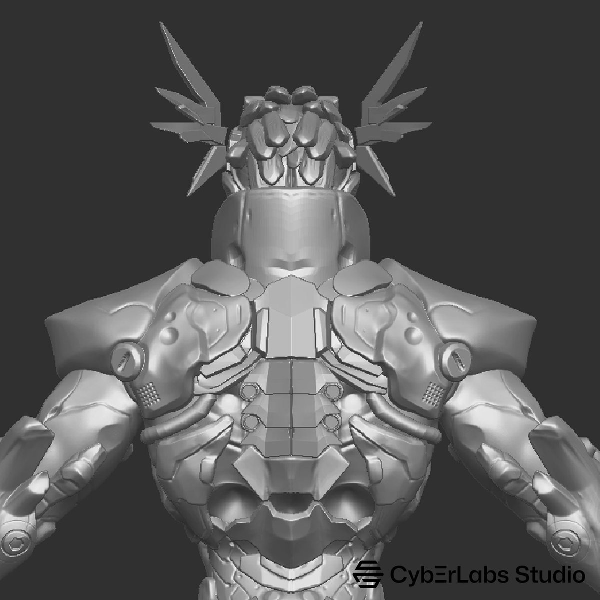 Another Update on a character you will be able to play with (in games that allow you), mess around with, and manipuate into whatever you like.
We will be letting collectors have access to the 3D files.