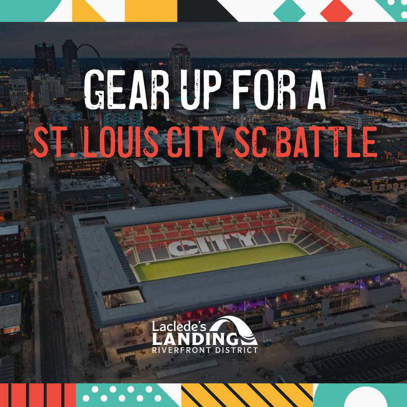 LacledesLanding's tweet image. St. Louis is taking over MLS! Come see St. Louis City SC at our new Citypark stadium as we face off against FC Cincinnati on Saturday, April 15, at 7:30 p.m.

#stlouiscitysc #citypark #lacledeslanding #soccer #mls #ExploreSTL