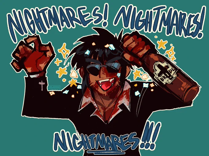 Using the couch pen for evil. Also free idea for anyone who has a trimax actor au. WW dressing up like this and terrorizing fans for fun. #Trigun 