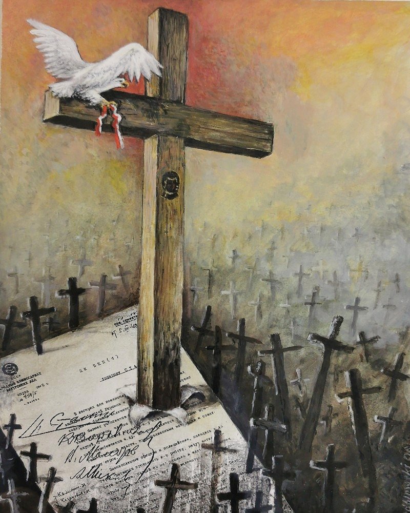 Katyń 1940

Dzień pamięci ofiar zbrodni katyńskiej 

#KatynMassacre 
#Katyń1940