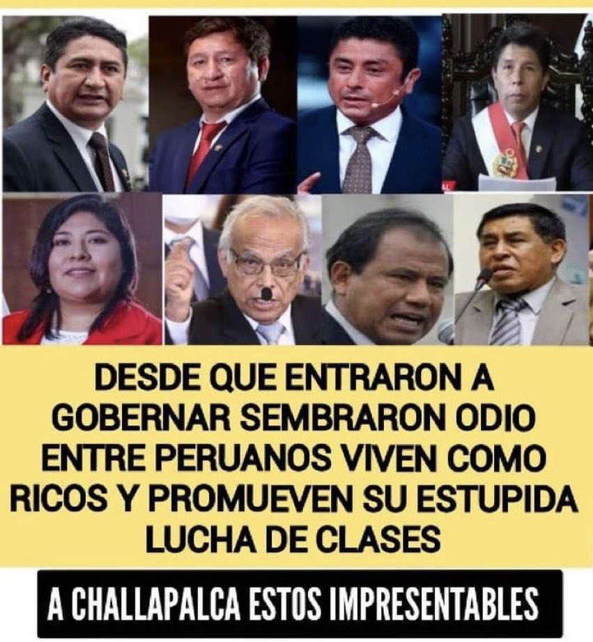 glad_dolma's tweet photo. @acuna_tenorio @Poder_Judicial_ @RPPNoticias @canalN_ Xq a Dina Boularte? Acaso esa zurda no fue la vicepresidenta del Burro? PUES AHORA AGUANTA! https://t.co/GkyYAmSpC7