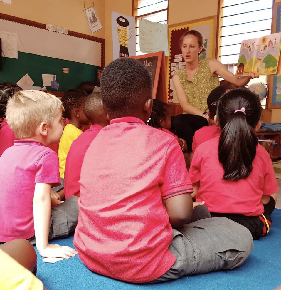 MissHKinder's tweet photo. Same Same But Different! Exploring what kindergarteners in Cary, NC and Kampala, Uganda have in common! Writing notes to each other just like Elliott and Kailash in the book. https://t.co/d5rK1XIYQQ