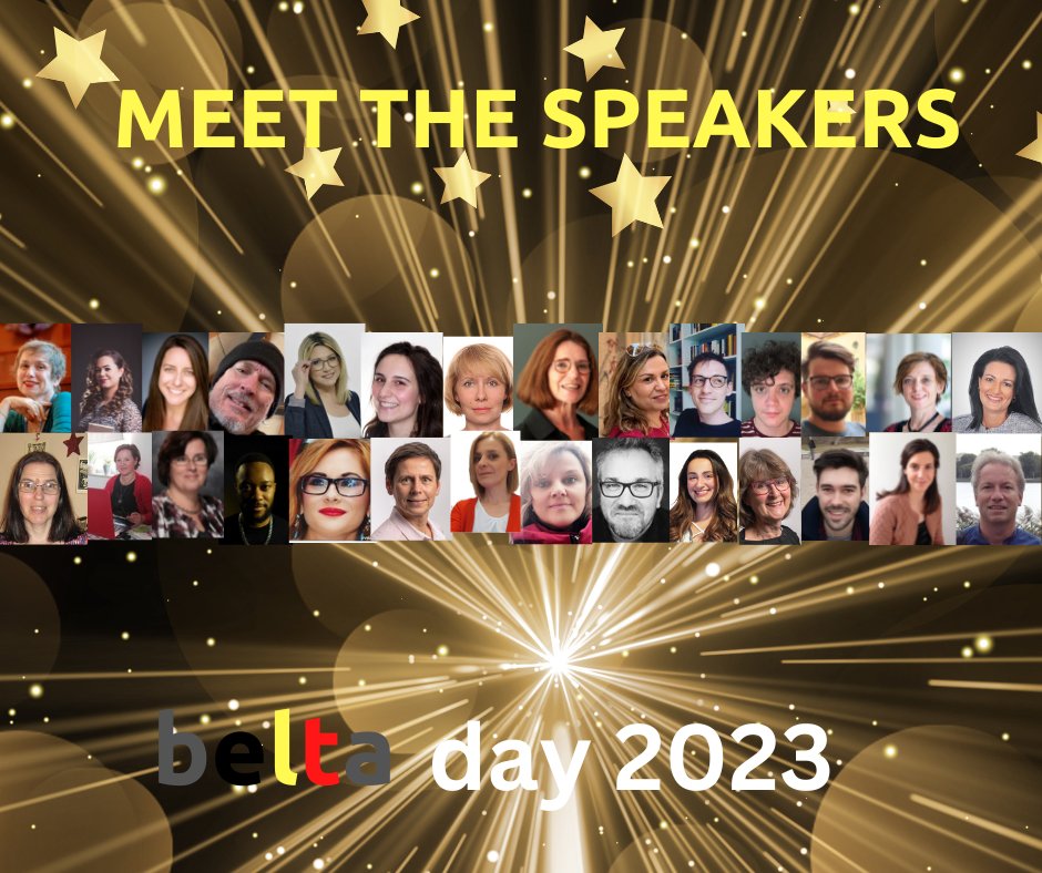 DeTaalsector's tweet photo. 📢BELTA Day? Zeg maar het enige event in het jaar dat je als leraar, trainer, coach of docent #Engels niet wil missen

📅22 april Brussel @ehbrussel by @BELTABelgium

🎉Great line-up for this 10th anniversary edition!
➡️https://t.co/Rbp6fphARX (nl)

#ELT https://t.co/6cYWstIfN1