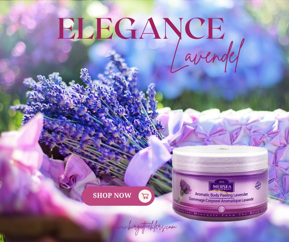erfolgsinfo's tweet photo. Elegance Lavendel
Das Aromatische #TotesMeer #Körperpeeling- #Lavendel ist ein Ganzkörperpeeling das abgestorbene Hautzellen sanft entfernt, die #Haut tiefenreinigt, revitalisiert, und glatt und geschmeidig macht.

Jetzt entdecken!
https://t.co/x1mI6u5tgJ

#Feelgood #Seaspirit https://t.co/WuZDUWDGJ2