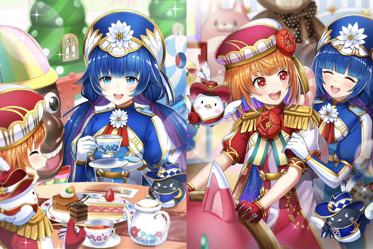 TowaSetsu_bot's tweet photo. 2022年6月中旬
九条霊異記 異聞録 太極おもちゃ絵巻
巫女仕事でとある家を訪れたトワとセツナ。痴話喧嘩をしてあたら、対立するおもちゃ達の争いに巻き込まれました。
思い出のイチャイチャを見るべきです。
#白猫プロジェクト
#九条霊異記
#太極おもちゃ絵巻
#トワ #セツナ
#トワセツ #セツトワ https://t.co/na0iivys9w