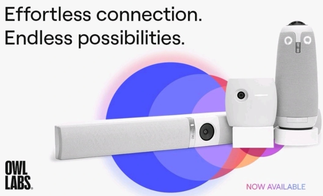 DynamiccomMEA's tweet photo. The Meeting Owl + Owl Bar work together to deliver the first AI-powered multi-camera meeting experience.

Want to make your hybrid meetings more inclusive and engaging for everyone?
Contact us at #Dynamiccom for more! https://t.co/IFPgw1HNQw