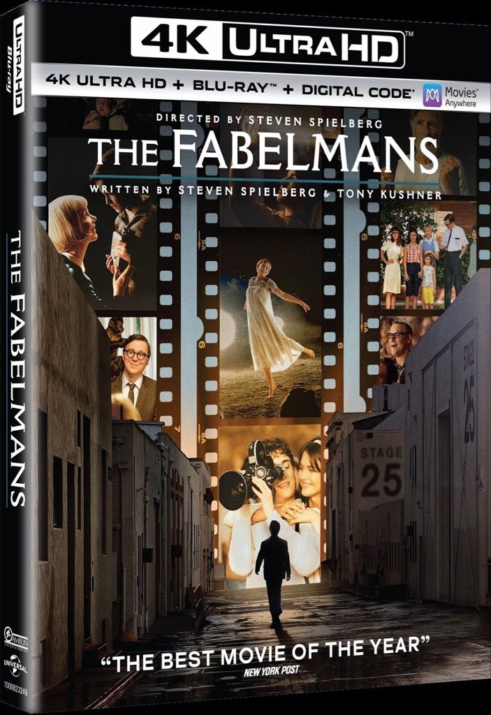 “The Fabelmans” (2022) es una de las películas que en principio <a href="/ArviAtuservicio/">Arvi Licensing</a> ha dicho NO a su salida en formato físico en España. 

Mucha gente la pide, así que el efecto M3GAN podría suceder también con esta obra de Spielberg. 

Comentarios, likes y compartir ayuda 🙏🏻📀