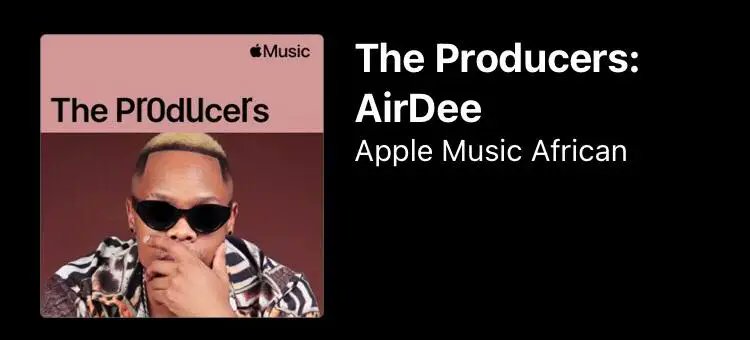 For more of my work check me out on <a href="/AppleMusic/">Apple Music</a> 

music.apple.com/us/playlist/ai…