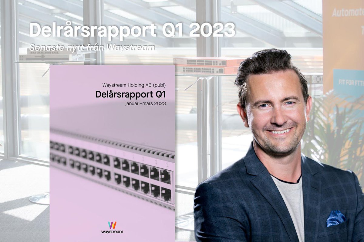 Fredrik@Waystream tweet media