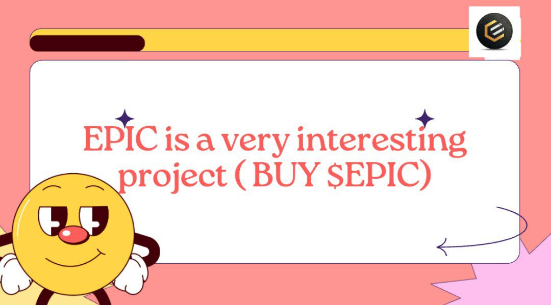 TJilius's tweet photo. BUY $EPIC NOW!!!
Epic is a very interesting and promising project
@Jam__EPIC @EpicCashNiti @EpicCash_KILLS @inlovewithepic @ViteXExchange @EpicCashTech @au_epic
#EPIC63 #EPICEverywhere #BTC #Bitcoin https://t.co/xM67kQZ7yF