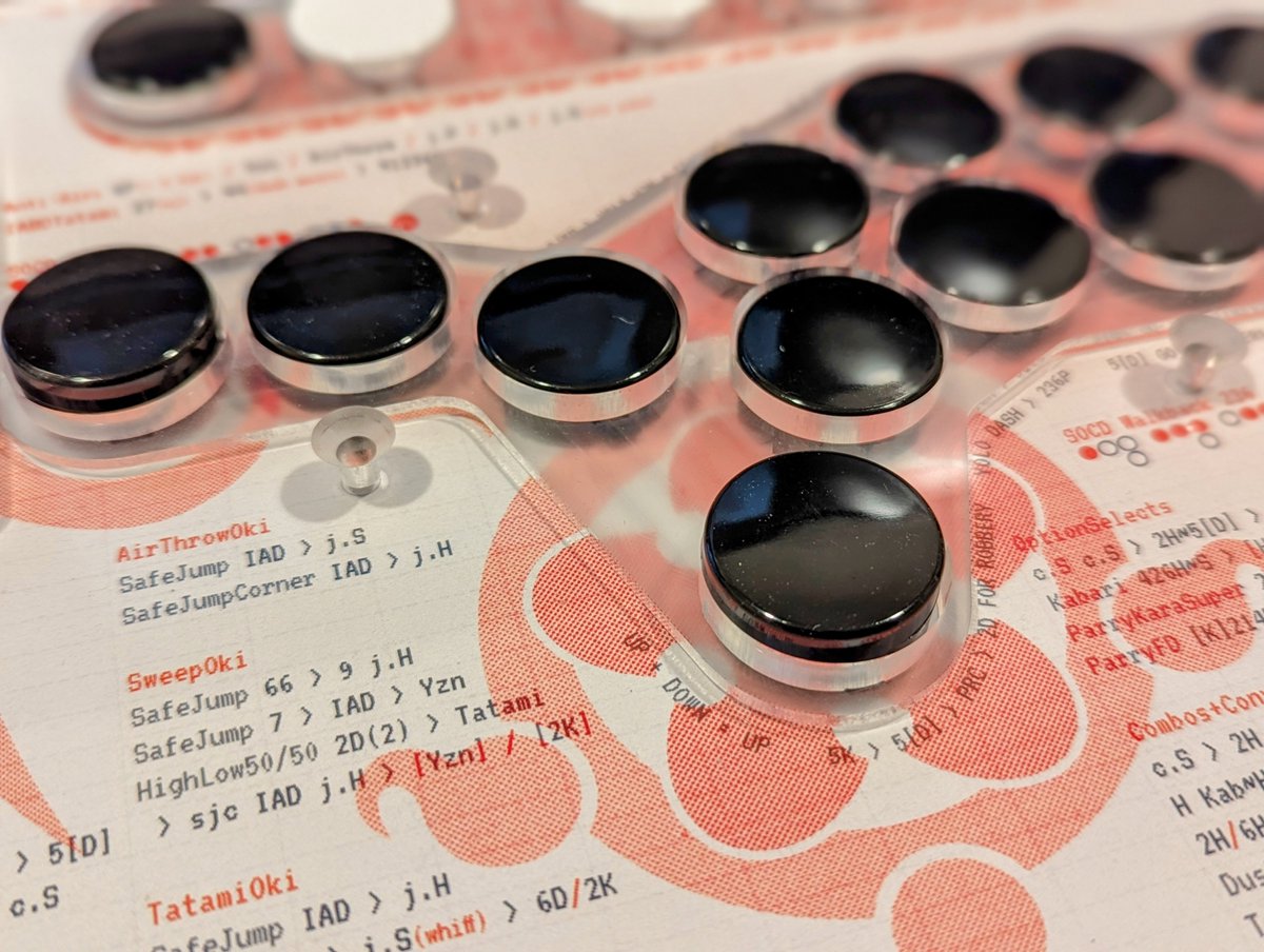 noe_perez_'s tweet photo. SOON - CheatPress BAIKEN EDITION @ArcadeParts #GGST_BK https://t.co/7wNzWekI8x
