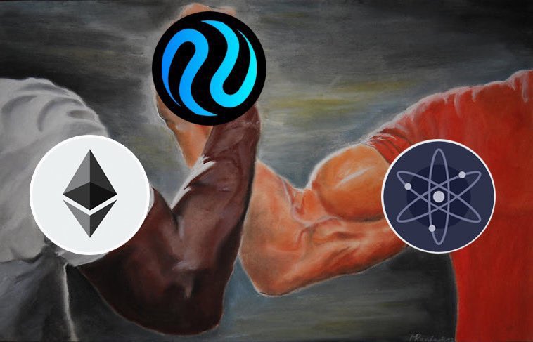 injective's tweet photo. Major congrats to the Ethereum developers on this successful upgrade!

The Injective community is continuing to bring together $ETH and $ATOM ecosystems into one unified world. https://t.co/ftcBGVXRLI