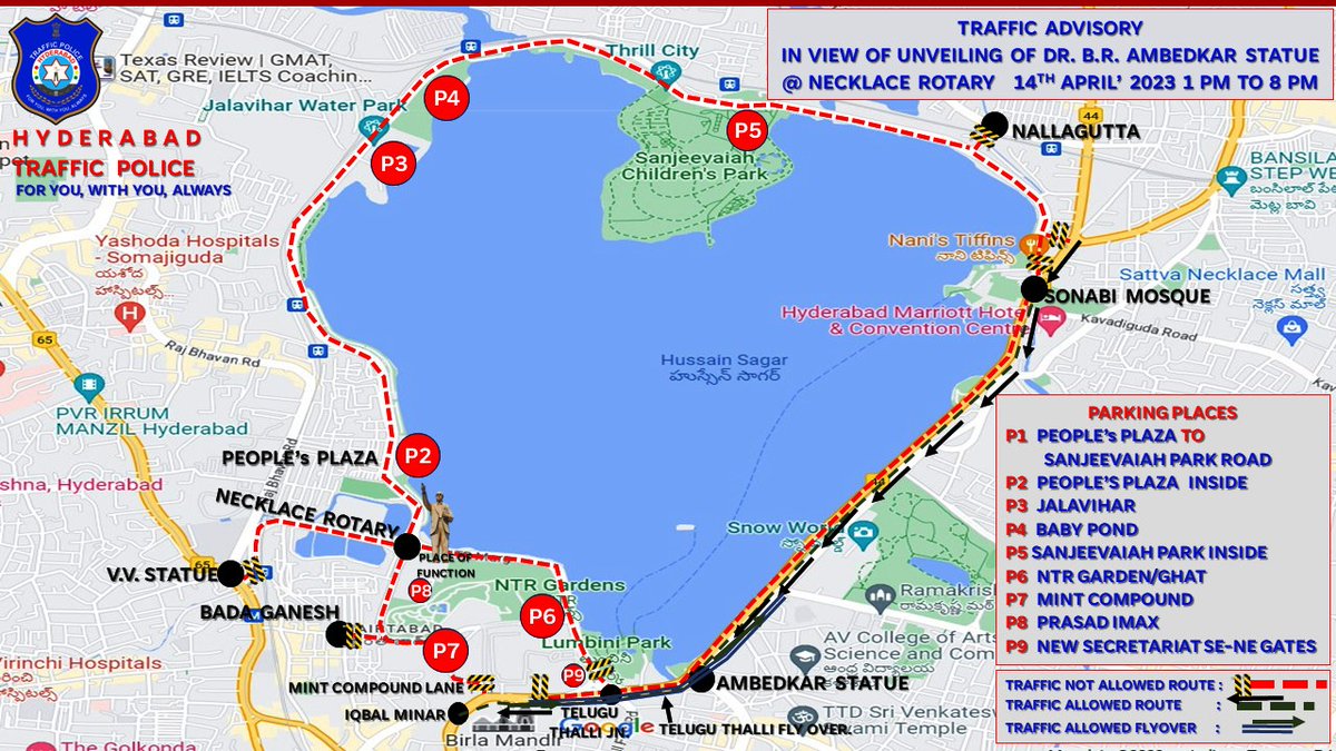Hyderabad Traffic Police tweet media