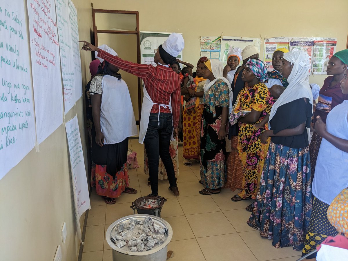 mviwamoro5's tweet image. Agro processing skills training continues at Msowelo village in Kilosa district. Another group of 50 young mother are capacitated on processing of flavored biscuits using pigeon peas.
#skillsforemployment #Entrepreneurship #agribusiness