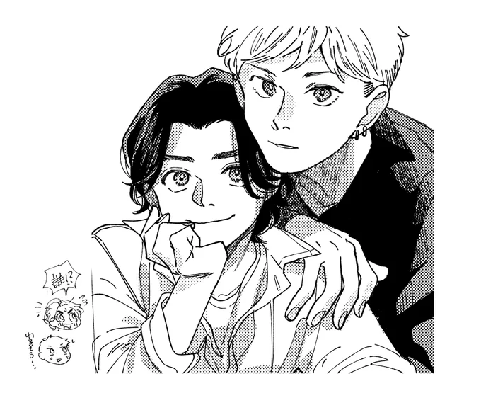 ラフ描いてて似合わなさすぎて却下したやつ
面白いので清書しました😇 