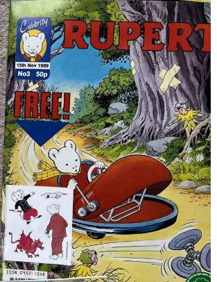 richardandsheaf's tweet photo. More progress on my covers gallery for the 1989/90 'Rupert' comic from publisher Celebrity / Clearmark
https://t.co/uFwx9X5JVk
#Rupert #RupertTheBear #comics #TheDailyExpress https://t.co/lYWP9J48KT
