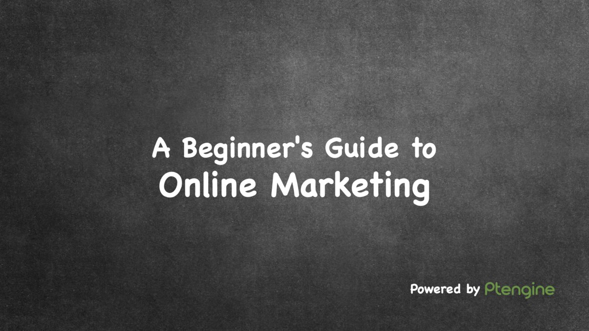 A Beginner's Guide to Online Marketing. A step to step guide to help you cover the most important parts of your online marketing strategy.
ptengine.com/blog/digital-m… #digitalmarketing #cro #beginnersguide