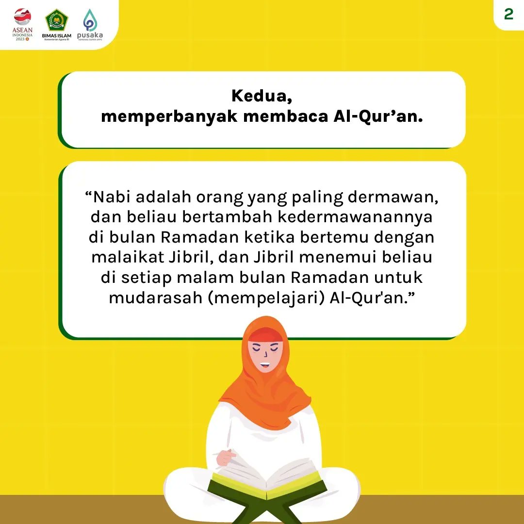 4 Amalan untuk Mendapatkan Malam Lailatul Qadar

Selengkapnya di:
s.id/AmalanMalamLai…

#BimasIslam #KemenagRI #ModerasiBeragama #SahabatReligi #TahunKerukunan #MalamLailatulQadar #Malam #LailatulQadar #Amalan #Baik #Itikaf #ItikafRamadan #Bermalam #Mabit #QiyamulLail
