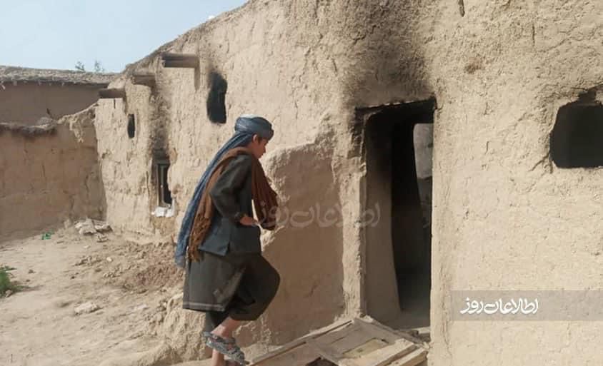 Haqmal's tweet photo. Taliban burn a school building n Zabul. They left a note stating that schools graduate people like @ashrafghani and @KarzaiH &amp; madrasas graduate people like Mula Mohammad Omar &amp; Mula Hebatullah. #Taliban banned #GirlsEducation &amp; changed 100s educational centers 2 madaras. #AFG https://t.co/BCBO7CCXZk