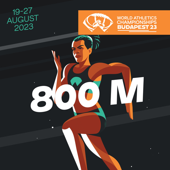 800m: Speed, endurance, tactics. 2 laps on track, energy to kick at end. Kenyan Rudisha holds men's world record since 2012, Czech Kratochvílová holds women's since 1983. Excitement awaits at WCH #Budapest2023, get your tickets now: tickets.wabudapest23.com #wabudapest23