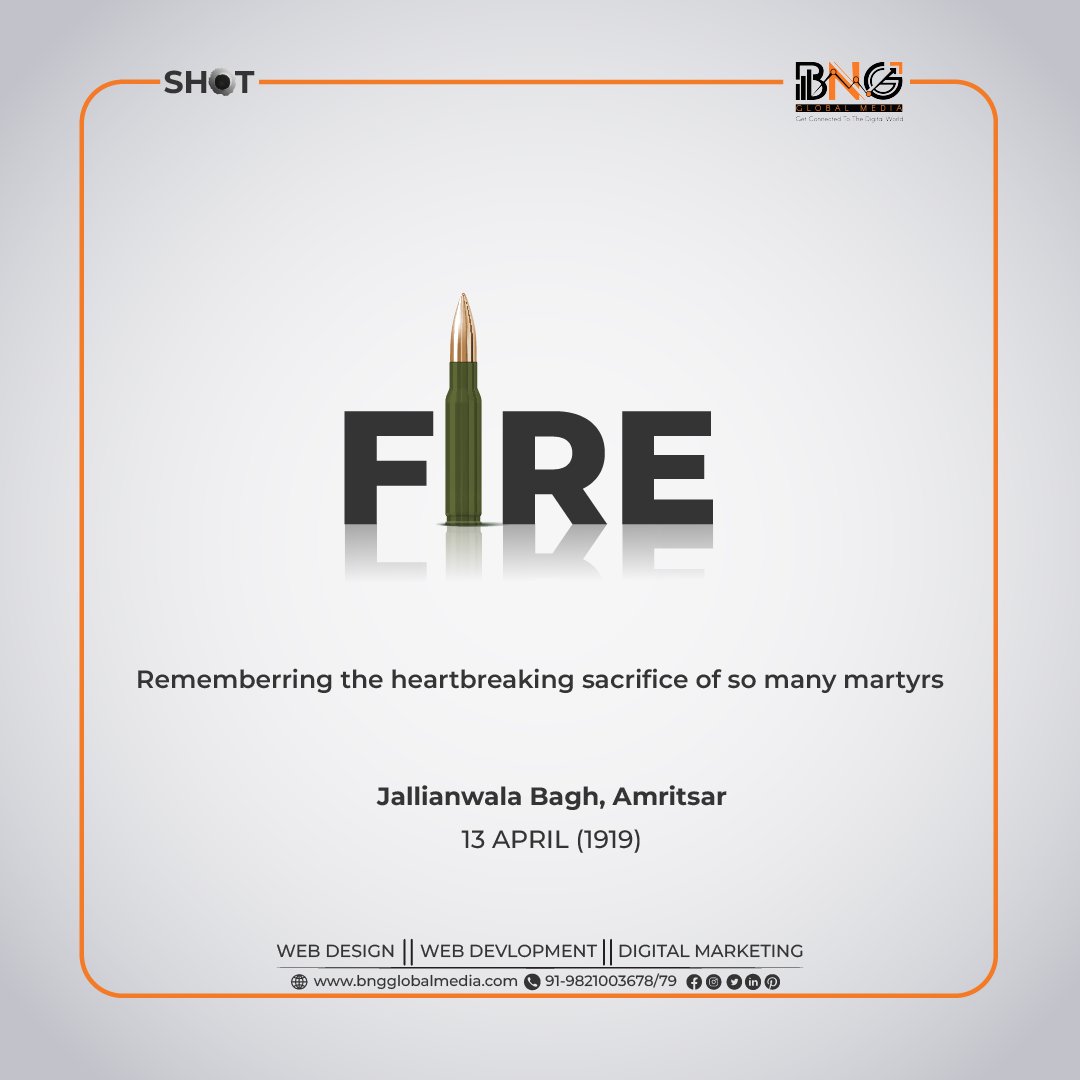 BNG_GlobalMedia's tweet photo. "Remembering the Martyrs of Jallianwala Bagh: A Tribute to the Courage and Sacrifice of India's Independence Movement"

#jallianwalabagh #amritsar #jallianwalabaghmassacre #punjab #india #jallianwala #jallianwalabaghmemorial #massacre #jallianwalabaghtragedy #jallianwalamassacre https://t.co/G6qAfXcY3N
